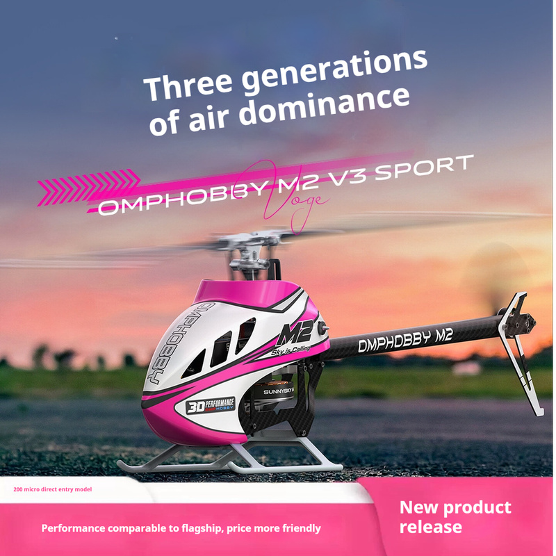 Outdoor Sport Hobbies - Helikopter RC Sport OMPHOBBY M2 V3
