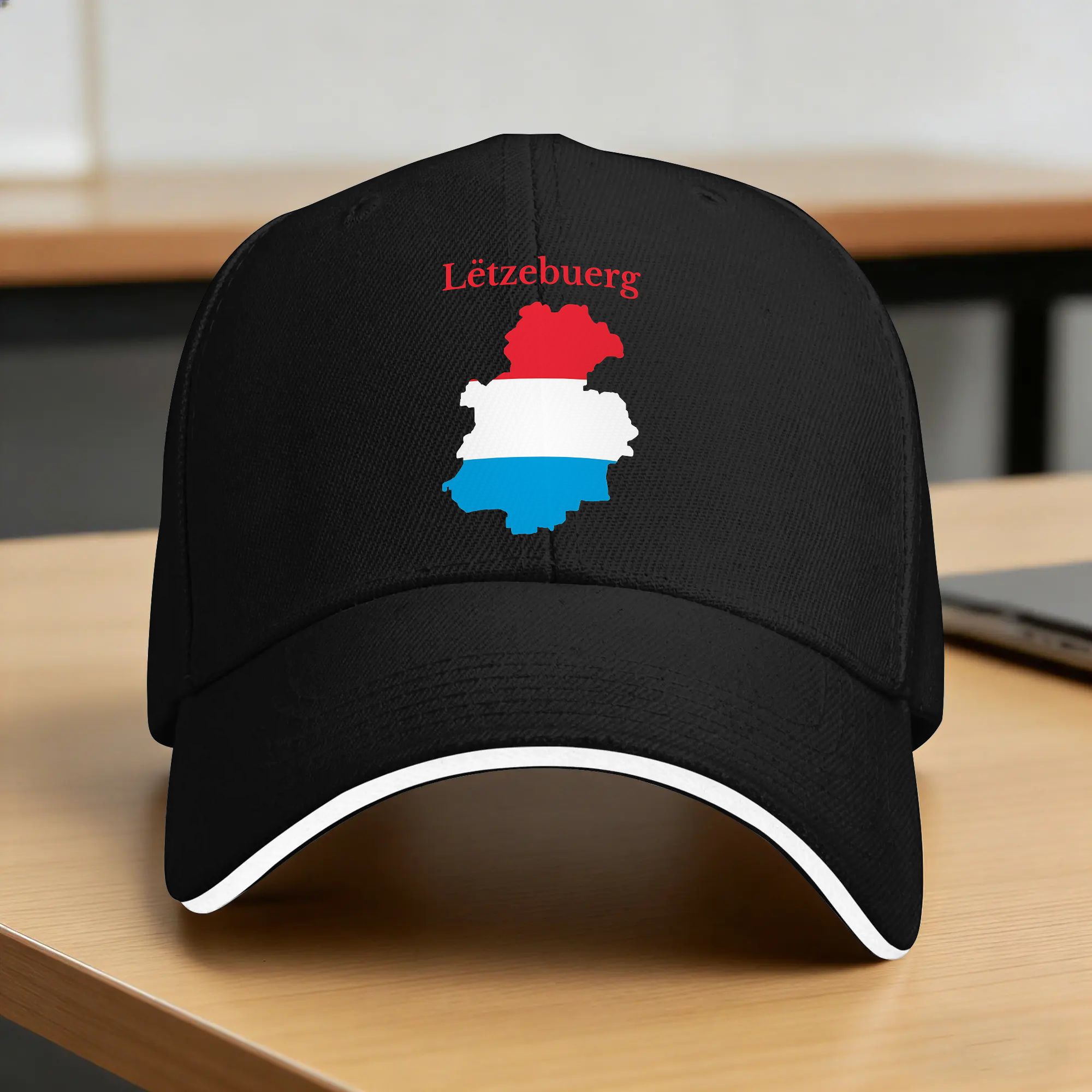 Outdoor Sport Luxembourg - Topi Baseball Kasual Musim Panas dengan
