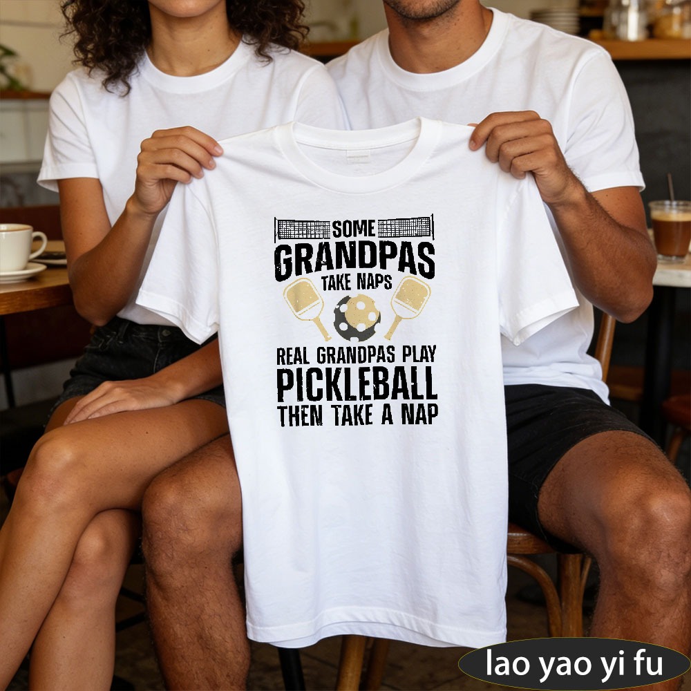 Outdoor Sport Hobbies - Desain Pickleball Lucu untuk Pria Kaus
