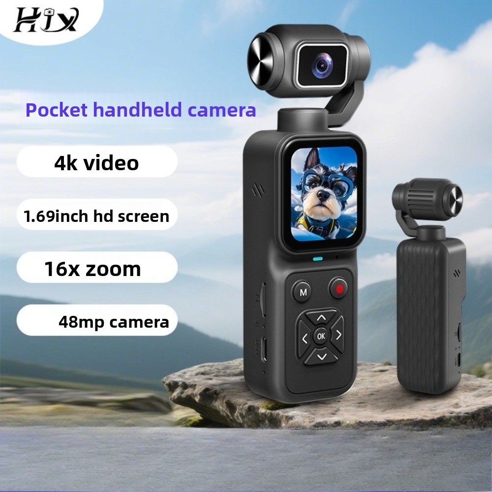 Kamera Vlogging 4K HJD-09 180  - Outdoor Sport Live ulasan dan harga