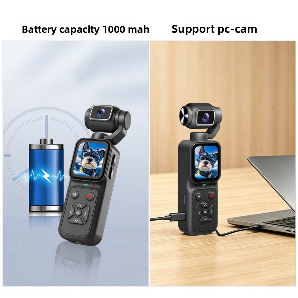 Kamera Vlogging 4K HJD-09 180  - Outdoor Sport Live ulasan dan harga