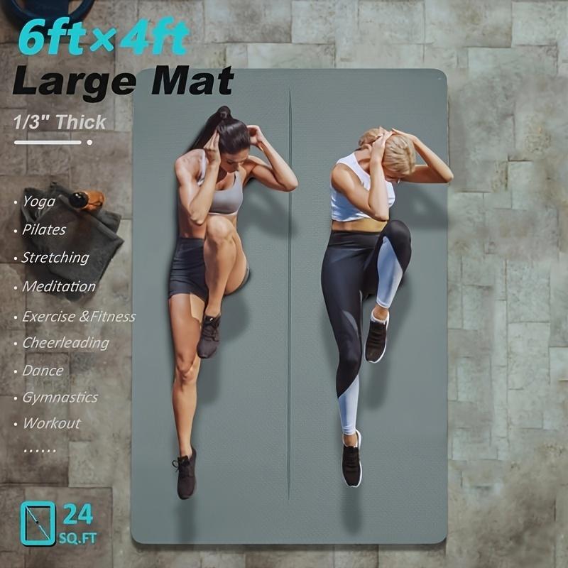 Matras Yoga Ekstra Besar 6x4ft - Outdoor Sport Jas ulasan dan harga